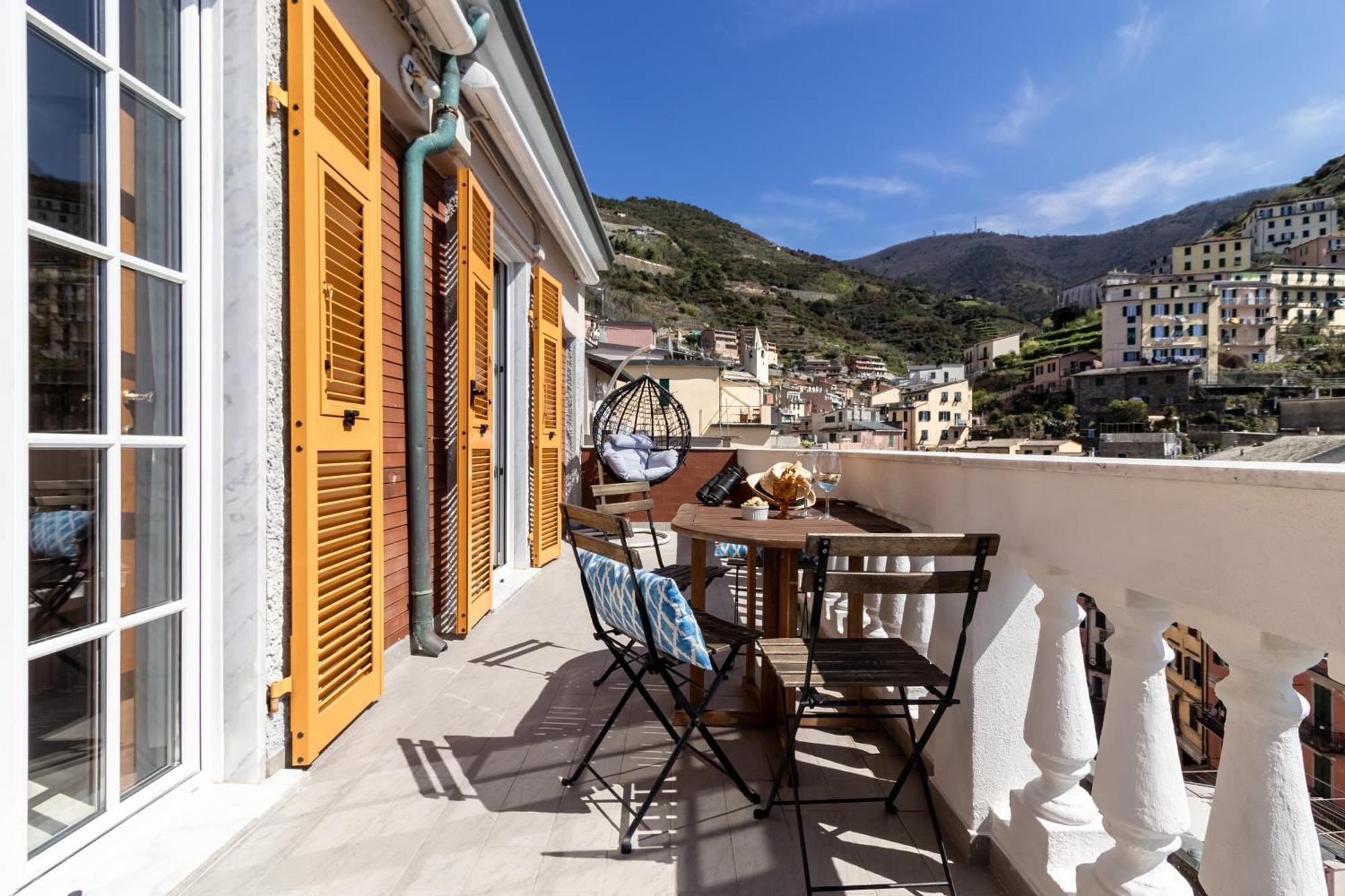 Giadera penthouse 5terreparco Apartment Riomaggiore Exterior foto