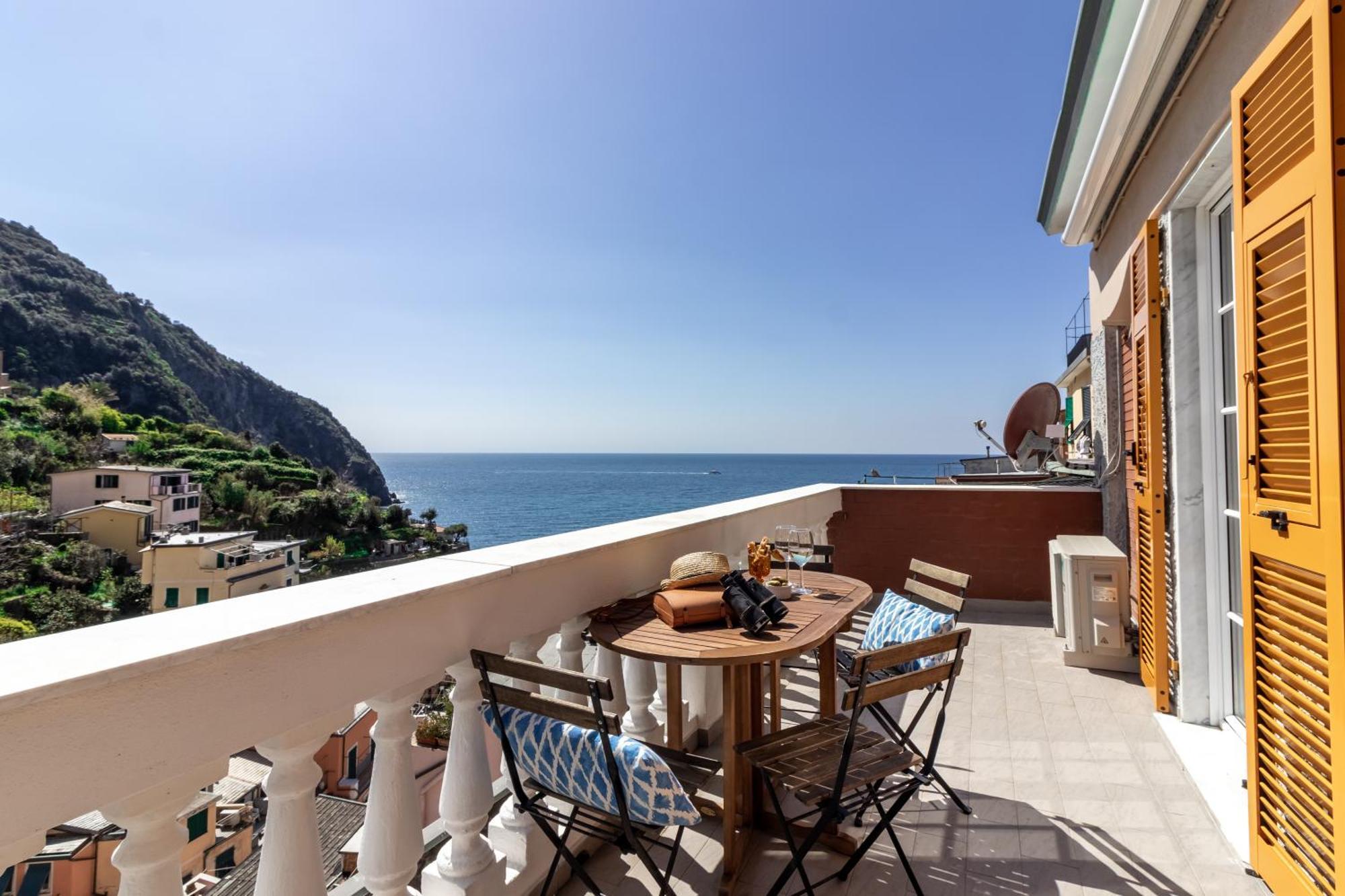 Giadera penthouse 5terreparco Apartment Riomaggiore Exterior foto
